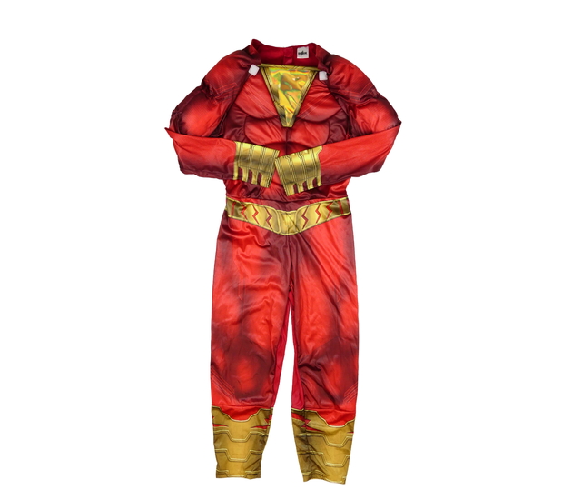 Červený karnevalový overal pro hrdiny 