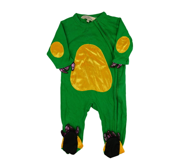 Zelený karnevalový overal 