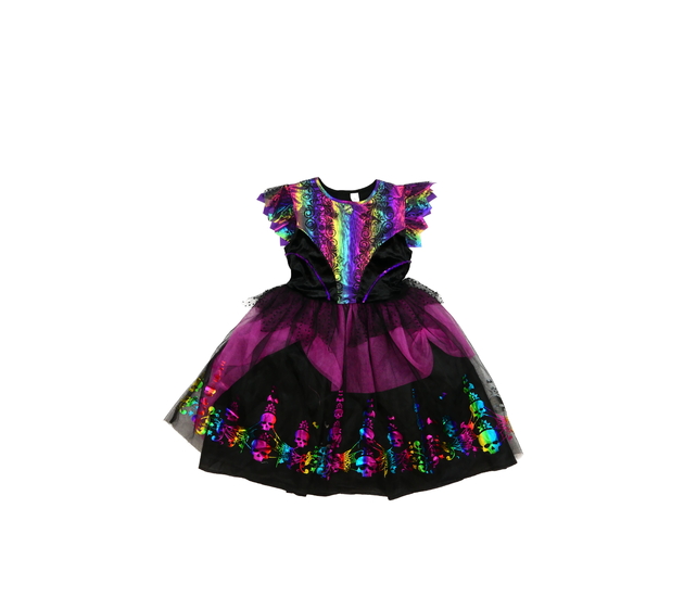 Krásné temné karnevalové šaty Tu 