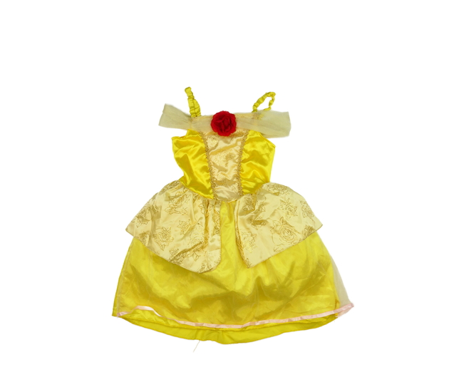 Krásné karnevalové žluté šaty Disney 