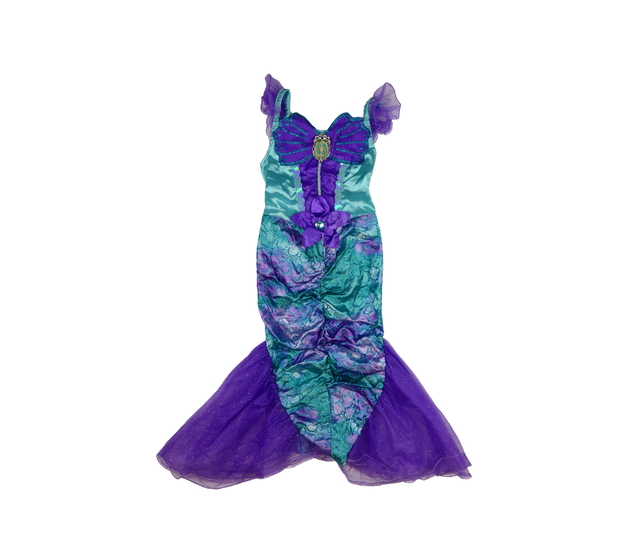 Úzké karnevalové šaty mořské víly Disney George