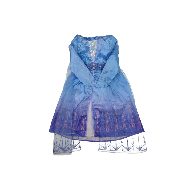 Modré karnevalové šaty Frozen Disney 