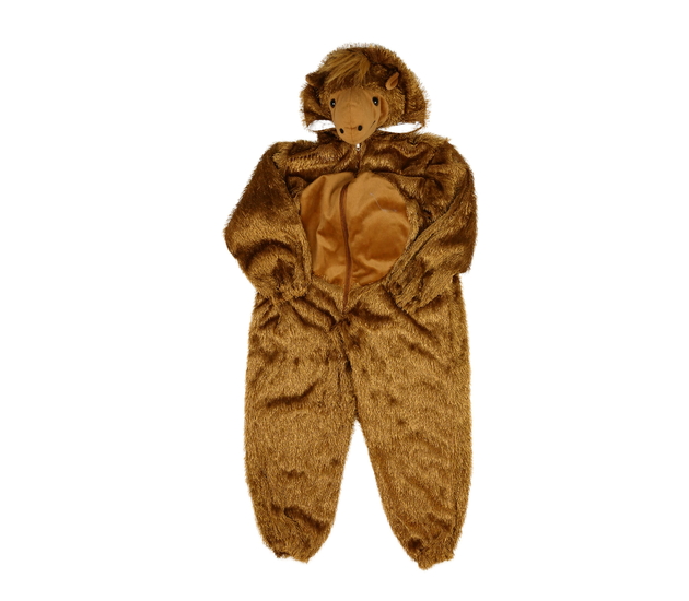 Hnědý karnevalový overal velbloud 