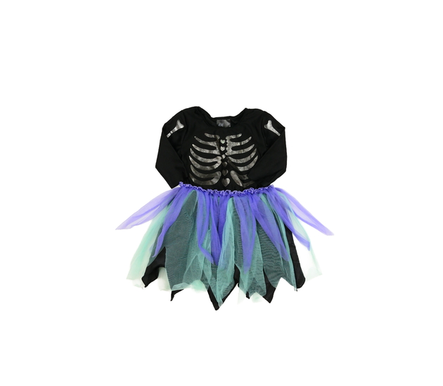 Krásné karnevalové šaty s kostrou H&M