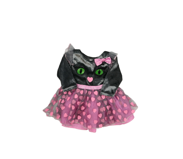 Roztomilé karnevalové šaty pro holčičku s ocáskem 