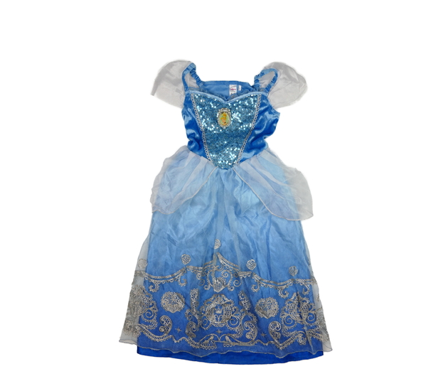 Krásné modré karnevalové šaty Disney George