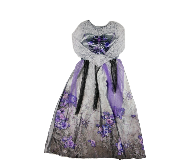 Krásné karnevalové šaty s krajkou 