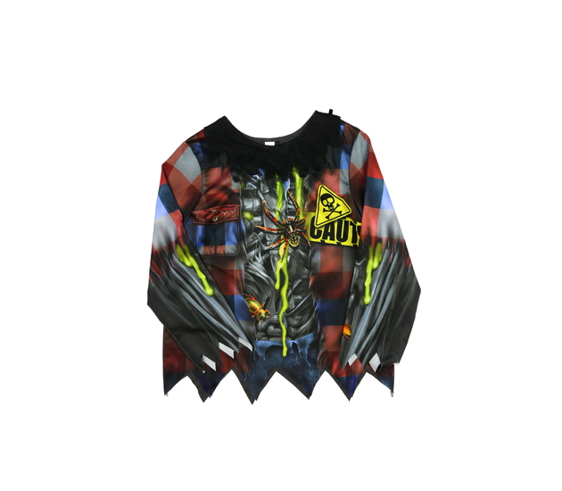 Děsivý karnevalový vršek s pavoukem George