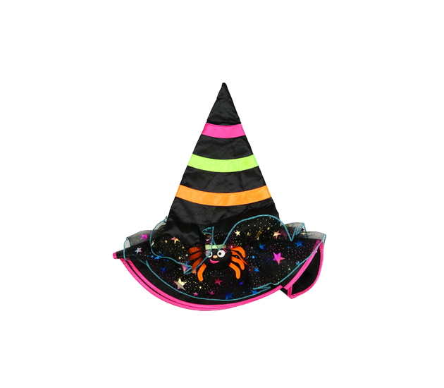 Barevný karnevalový čarodějnický klobouk M&S
