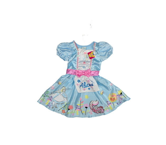 Nové modré karnevalové šaty Alenka v říši divů Dis