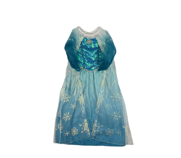 Modré karnevalové šaty 