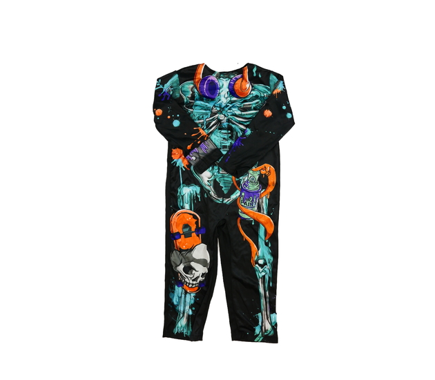 Karnevalový overal kostra 