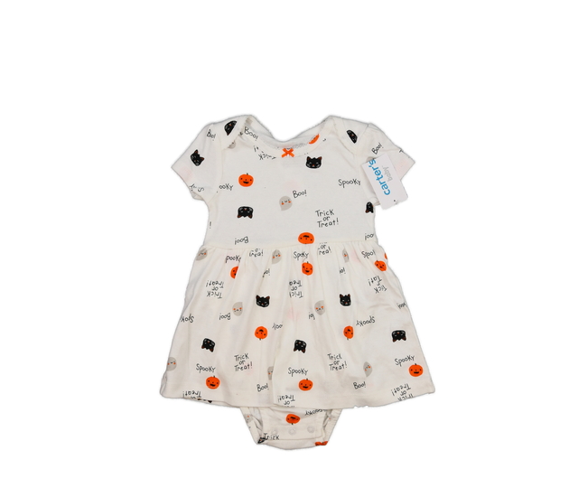 Nové krásné halloween šatové body Carter´s 