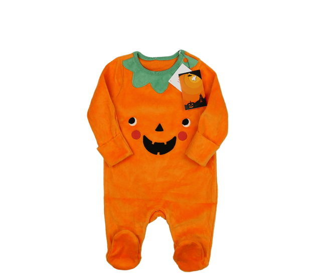 Nový oranžový halloween overal Tu