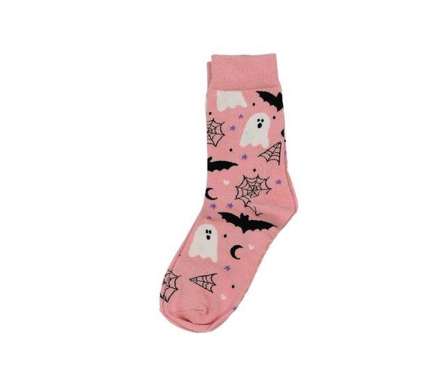 Nové halloween růžové ponožky EUR 37-39