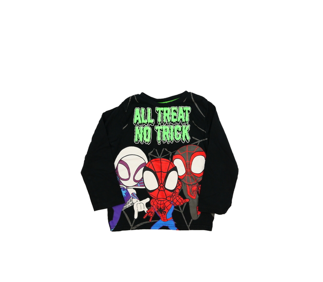 Černé stylové halloween triko Marvel George