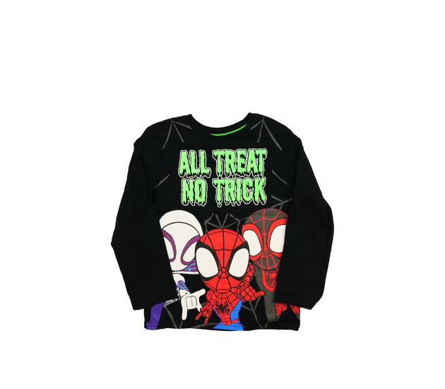 Černé stylové halloween triko Marvel George