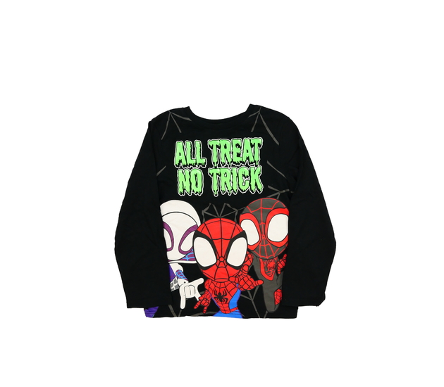 Černé stylové halloween triko Marvel George