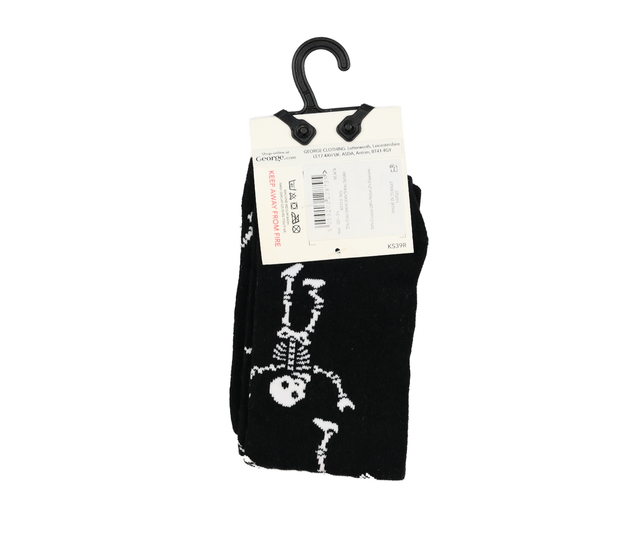 Nové černé halloween ponožky EUR 31-36 George