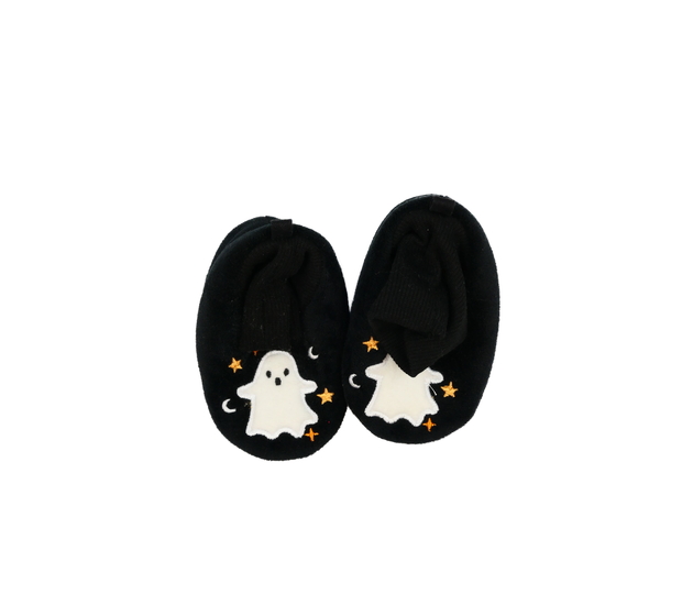 Černé halloween bačkůrky s duchem