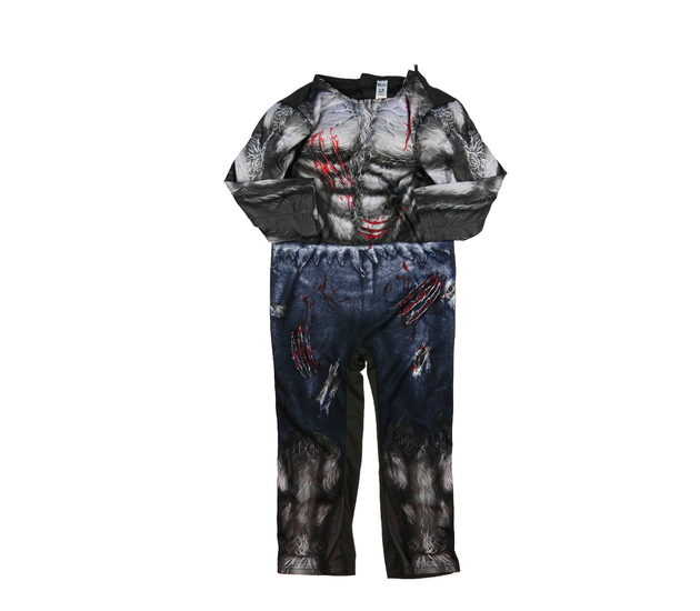 Děsivý halloweenský overal vlkodlak 