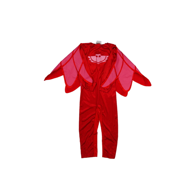 Červený karnevalový overal s pláštěm PJMasks 