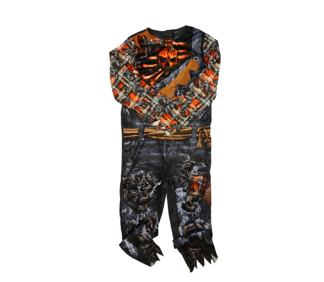 Tmavý děsivý halloweenský overal F&F
