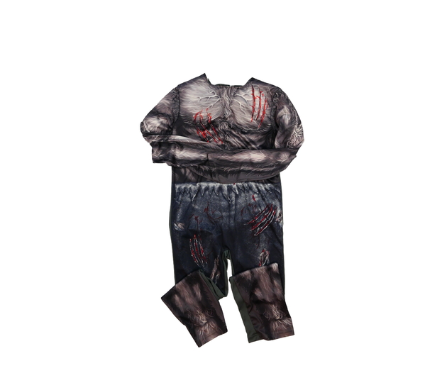Děsivý halloweenský overal vlkodlak 