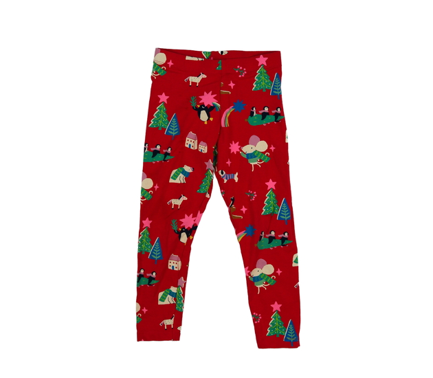 Červené vánoční legíny M&S