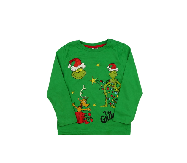 Zelené vánoční triko Grinch 