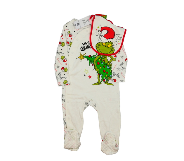 Nový vánoční overal a bryndák Grinch F&F