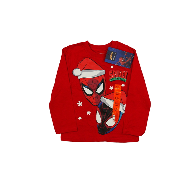 Nové červené vánoční triko Marvel Disney Primark 