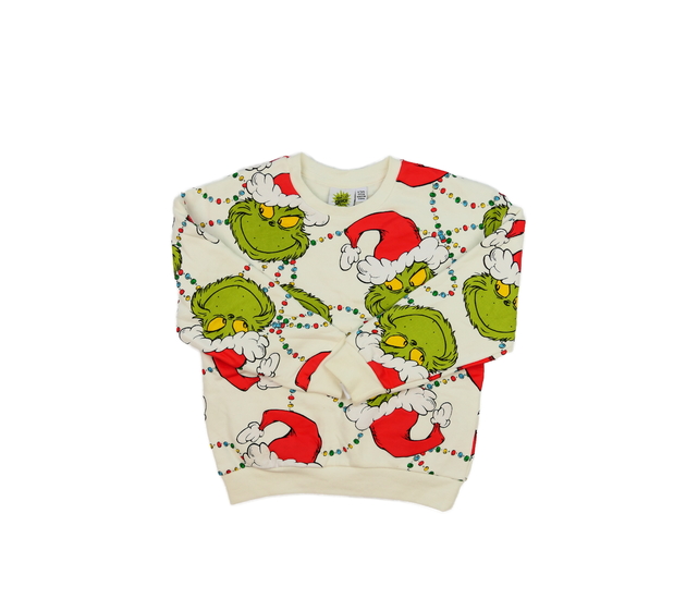 Světlá vánoční mikina Grinch Primark 