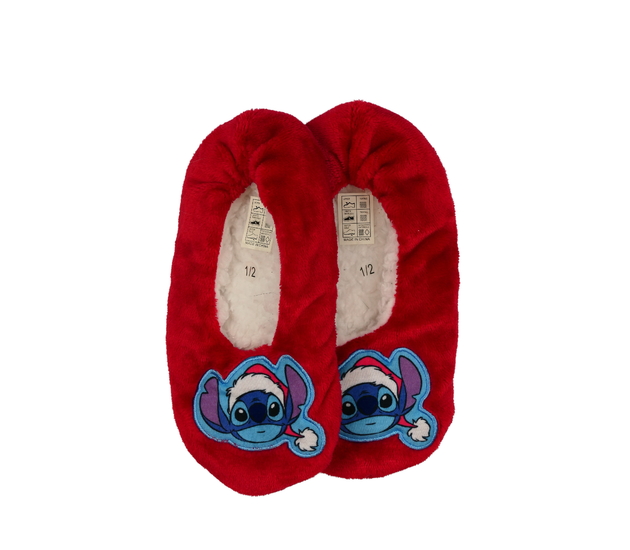 Červené vánoční bačkůrky Stitch EUR 30-32