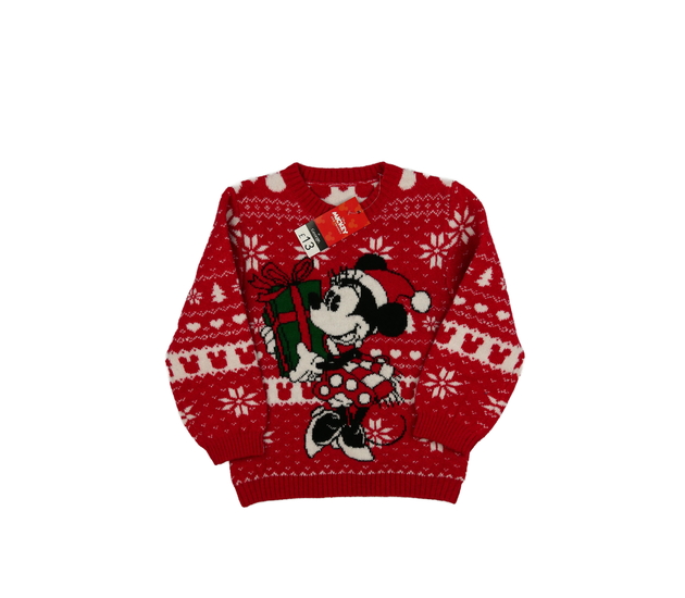 Nový červený vánoční svetr Minnie George 