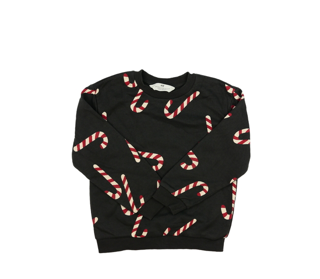 Šedá vánoční mikina s lízátky H&M