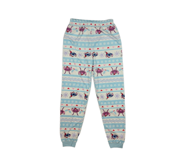 Hebké vánoční pyžamové kalhoty Stitch Primark 