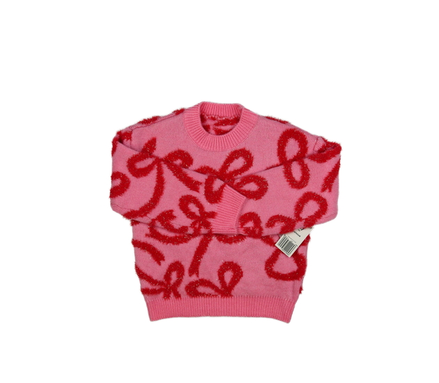Nový růžový vánoční svetr 