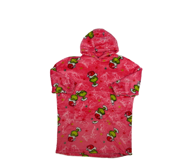 Červená vánoční oversize mikina Grinch F&F