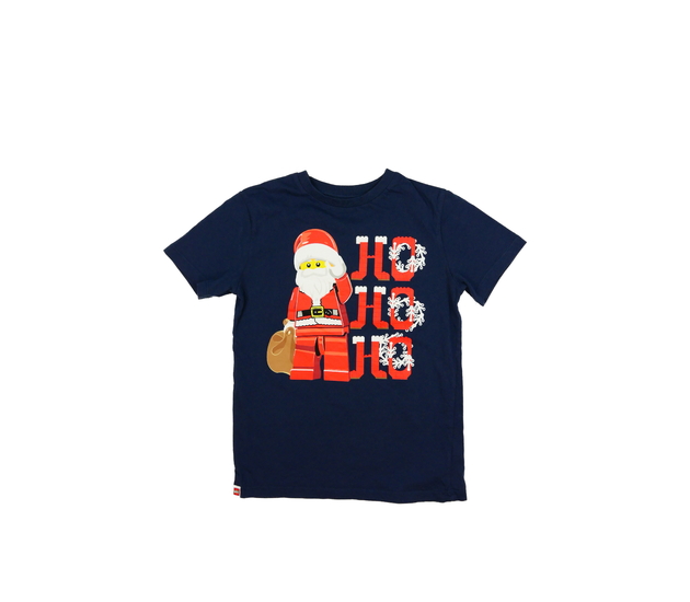 Červené vánoční triko LEGO Santa Next