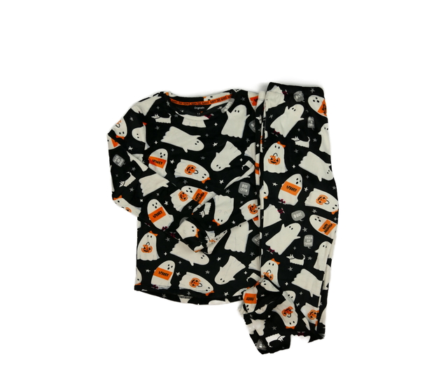 Hebké halloween pyžamo s duchy 