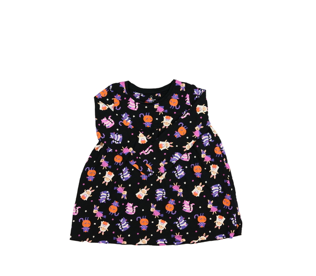 Černé halloween šaty Mothercare