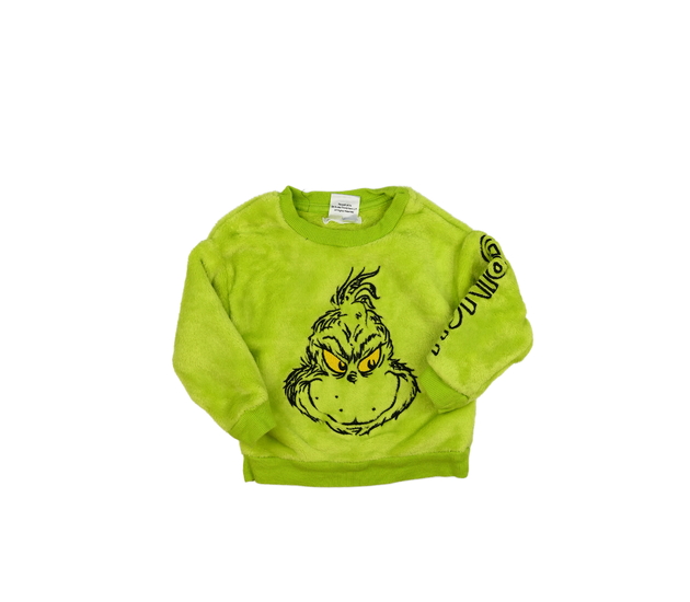 Zelená vánoční mikina Grinch 