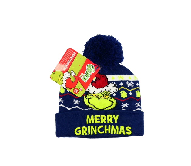 Nová zimní čepice Grinch 