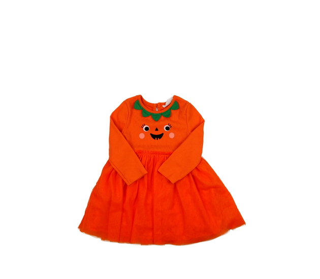 Oranžové halloween šaty Primark 