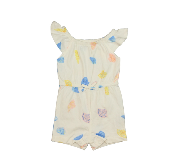 Bílý overal s mušlemi Primark