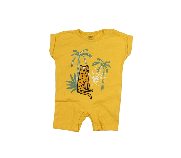 Žlutý overal s obrázkem F&F