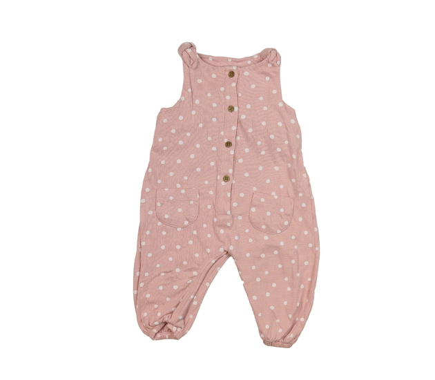 Růžový overal s kolečky George