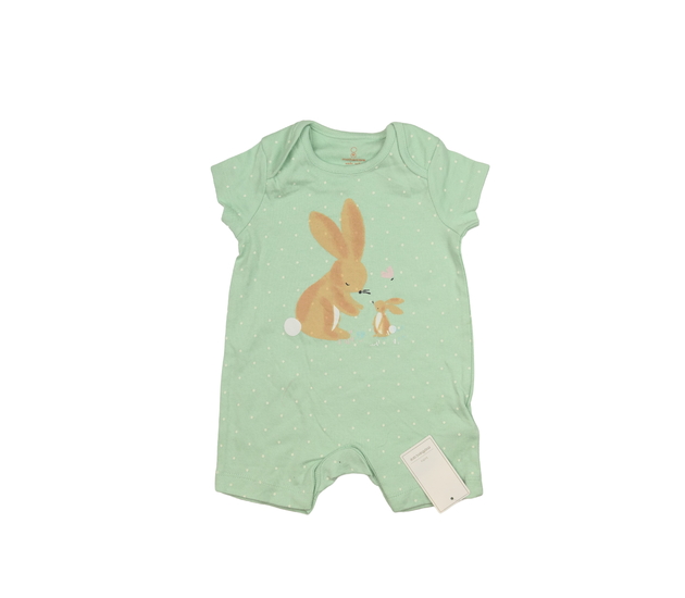 Nový zelený overal se zajíčkem Mothercare