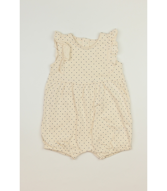 Krémový overal s volánky George